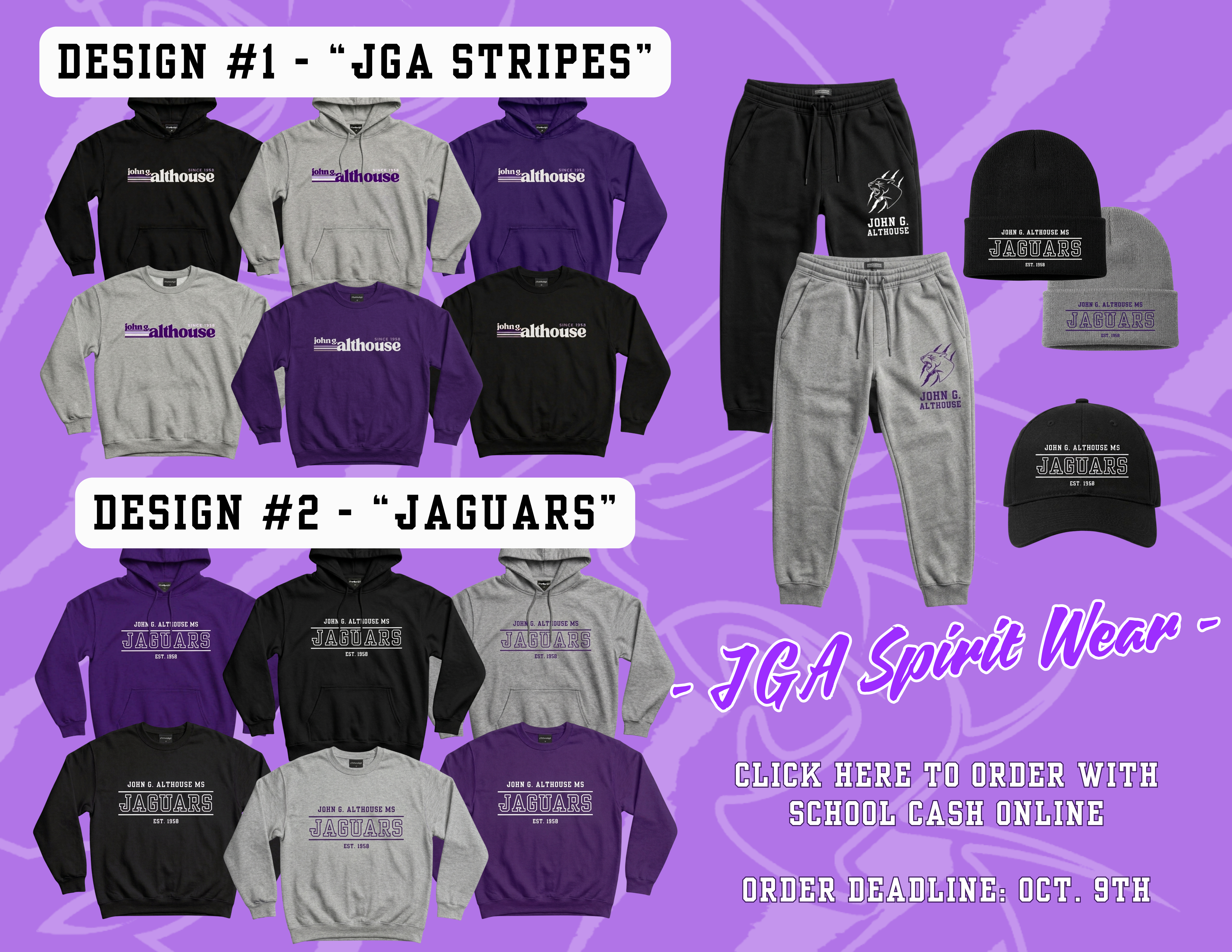 - J G A Spirit Wear - (1)